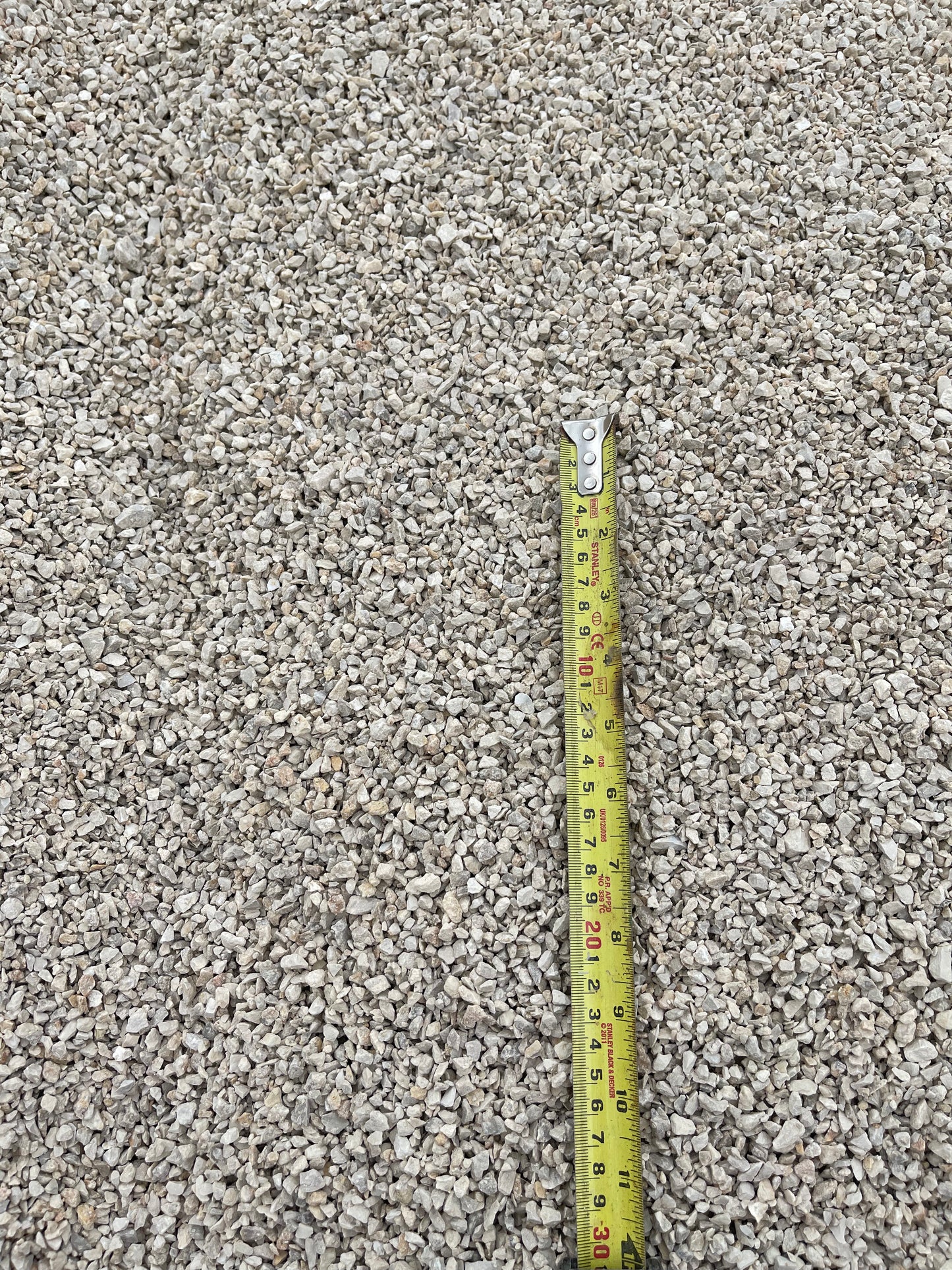 3/8" Crushed Limestone